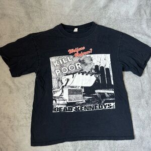Y2K Dead Kennedys Kill the Poor Band T-shirt Men’s Medium Vintage Punk